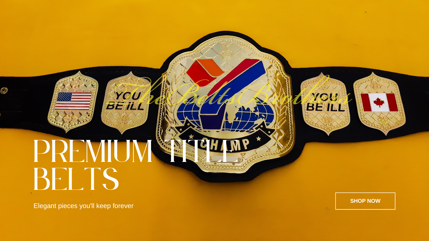 CUSTOM CHAMPIONSHIP TITLE BELT