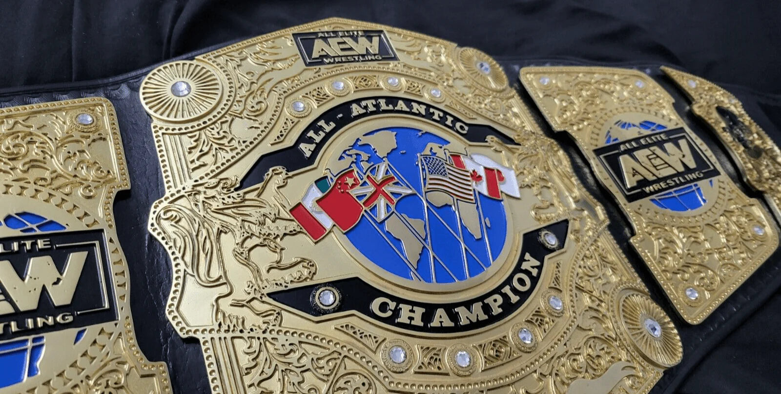 AEW ALL ATLANTIC CNC CHAMPIONSHIP BELT