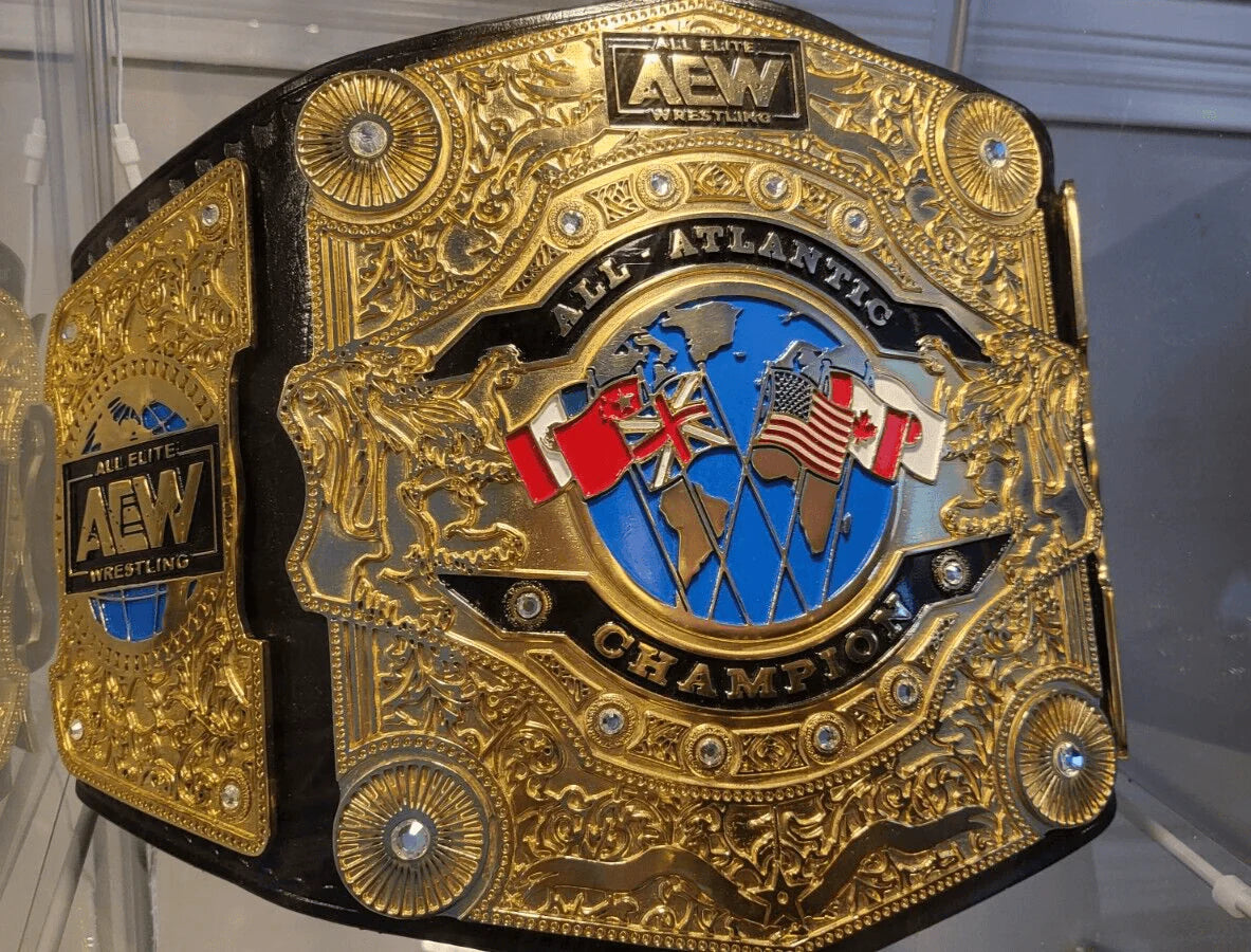 AEW ALL ATLANTIC CNC CHAMPIONSHIP BELT