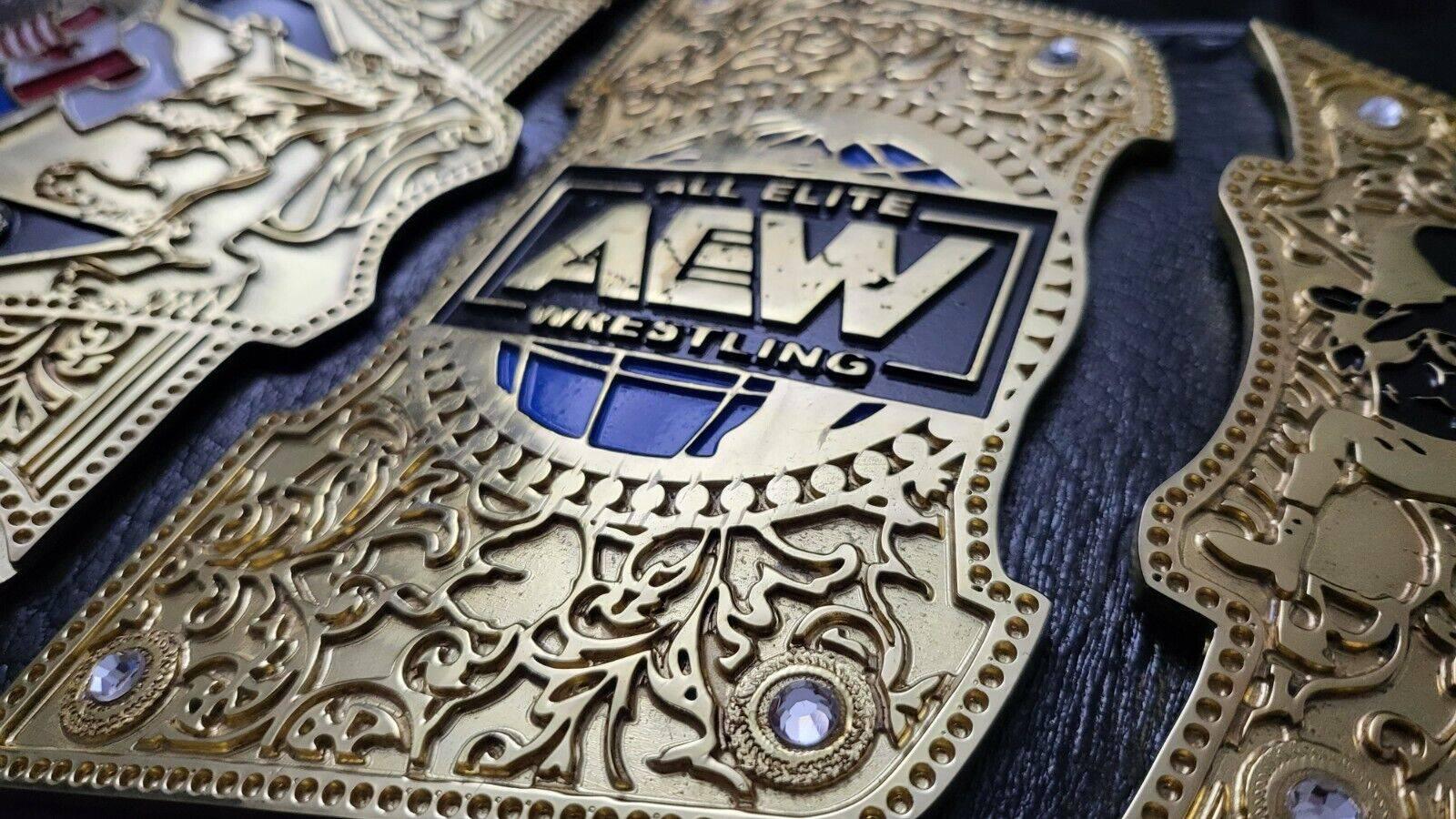 AEW ALL ATLANTIC CNC CHAMPIONSHIP BELT