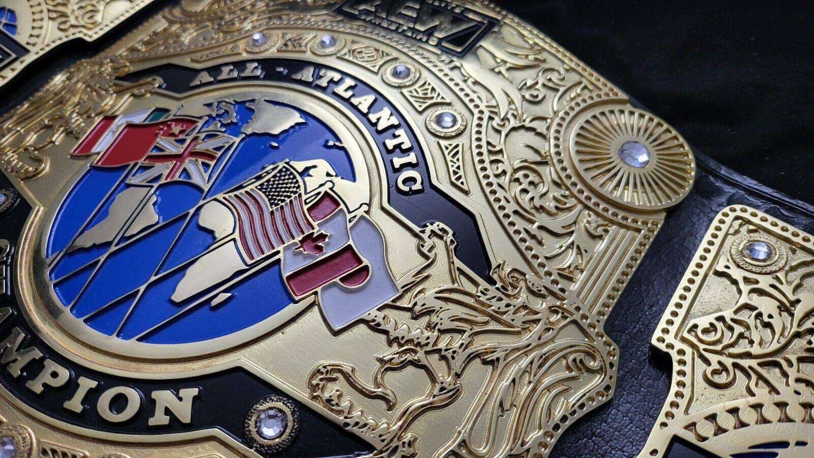 AEW ALL ATLANTIC CNC CHAMPIONSHIP BELT