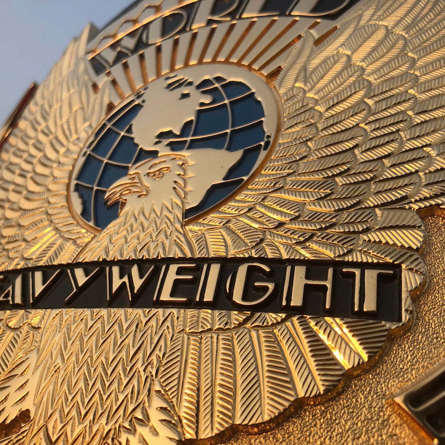 WWF Premium Winged Eagle CNC Championship Replica Title Belt