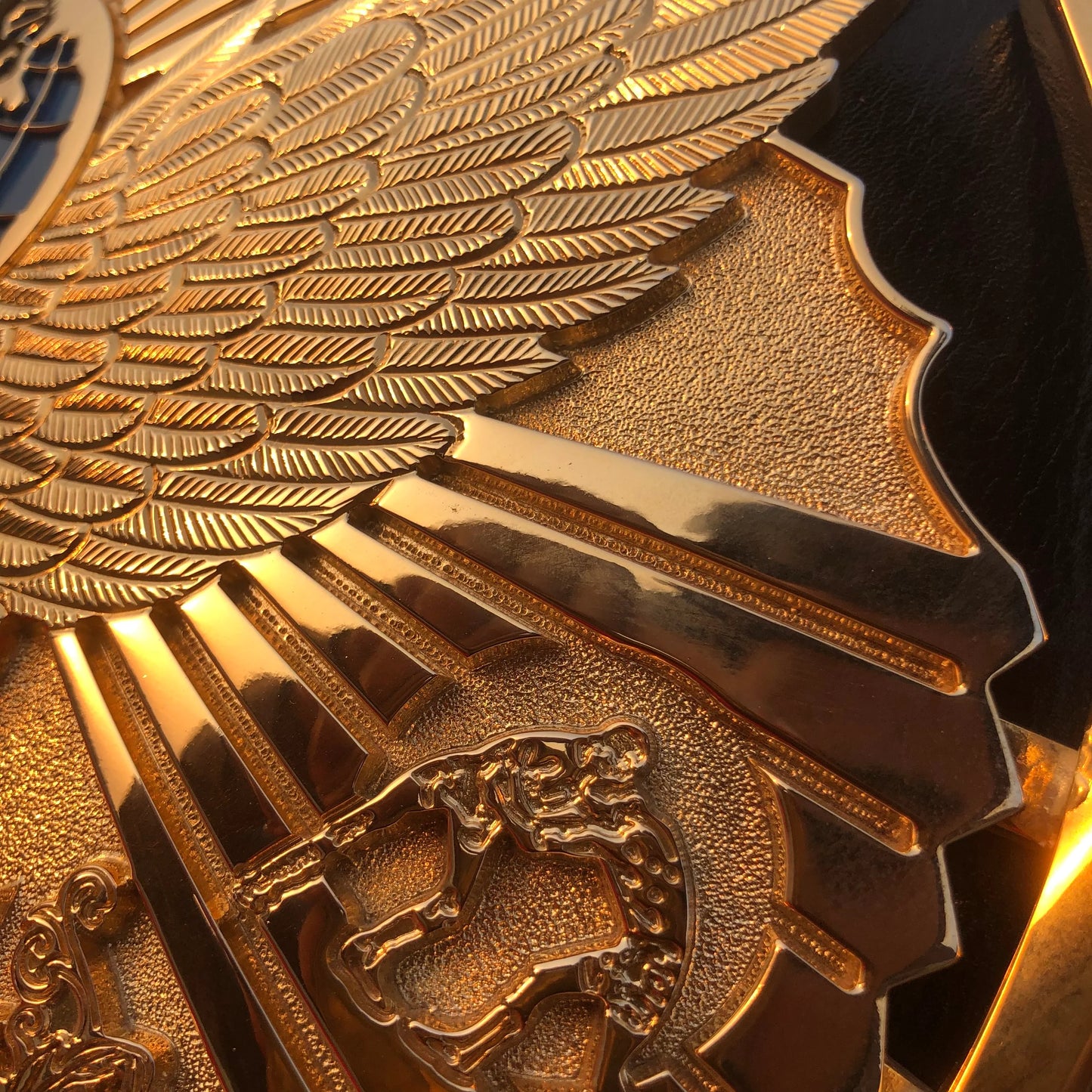 WWF Premium Winged Eagle CNC Championship Replica Title Belt