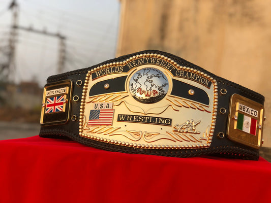 NWA Domed Globe CNC Championship Belt