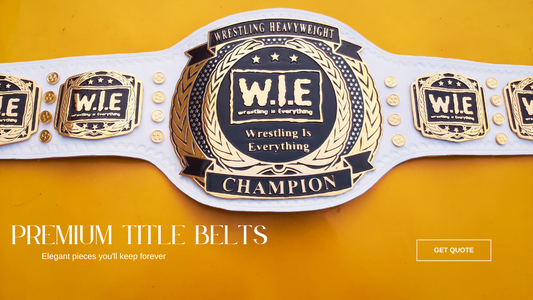 CUSTOM CHAMPIONSHIP TITLE BELT