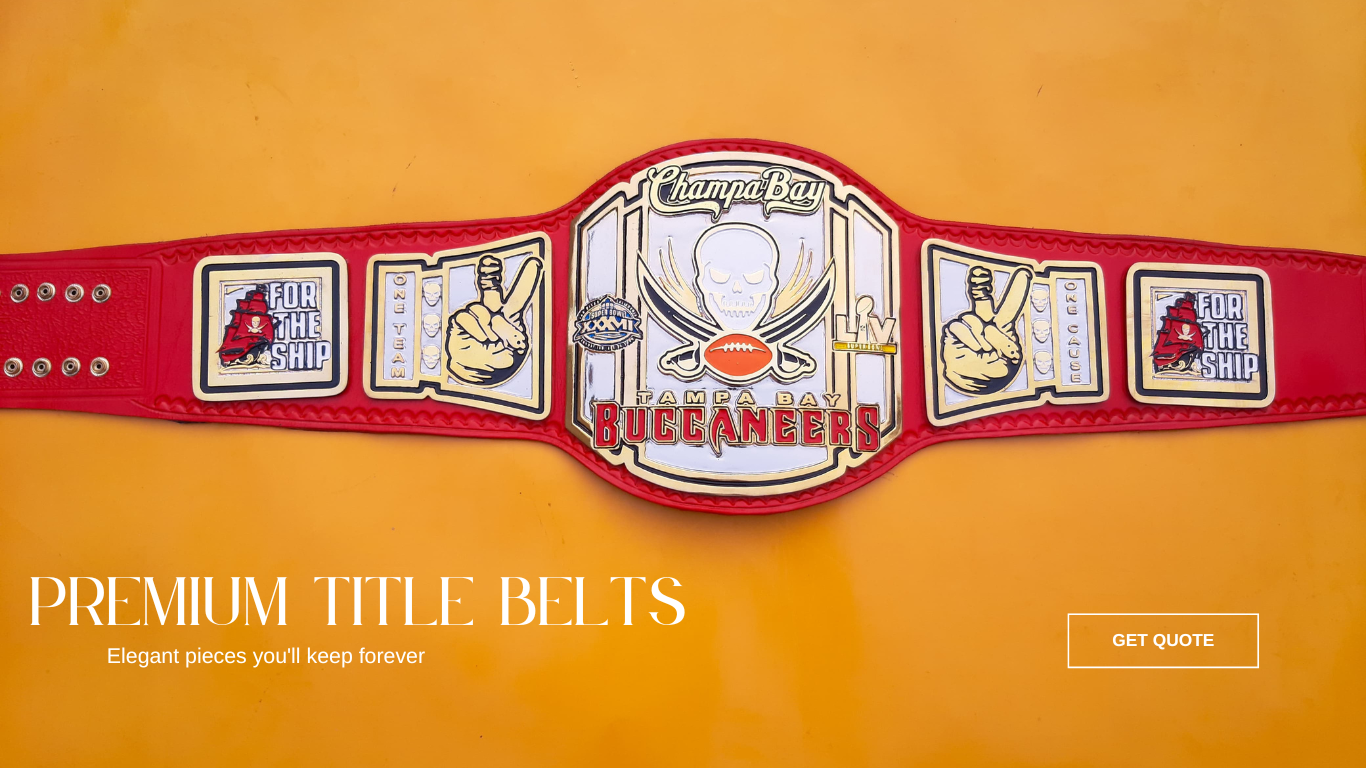 CUSTOM CHAMPIONSHIP TITLE BELT