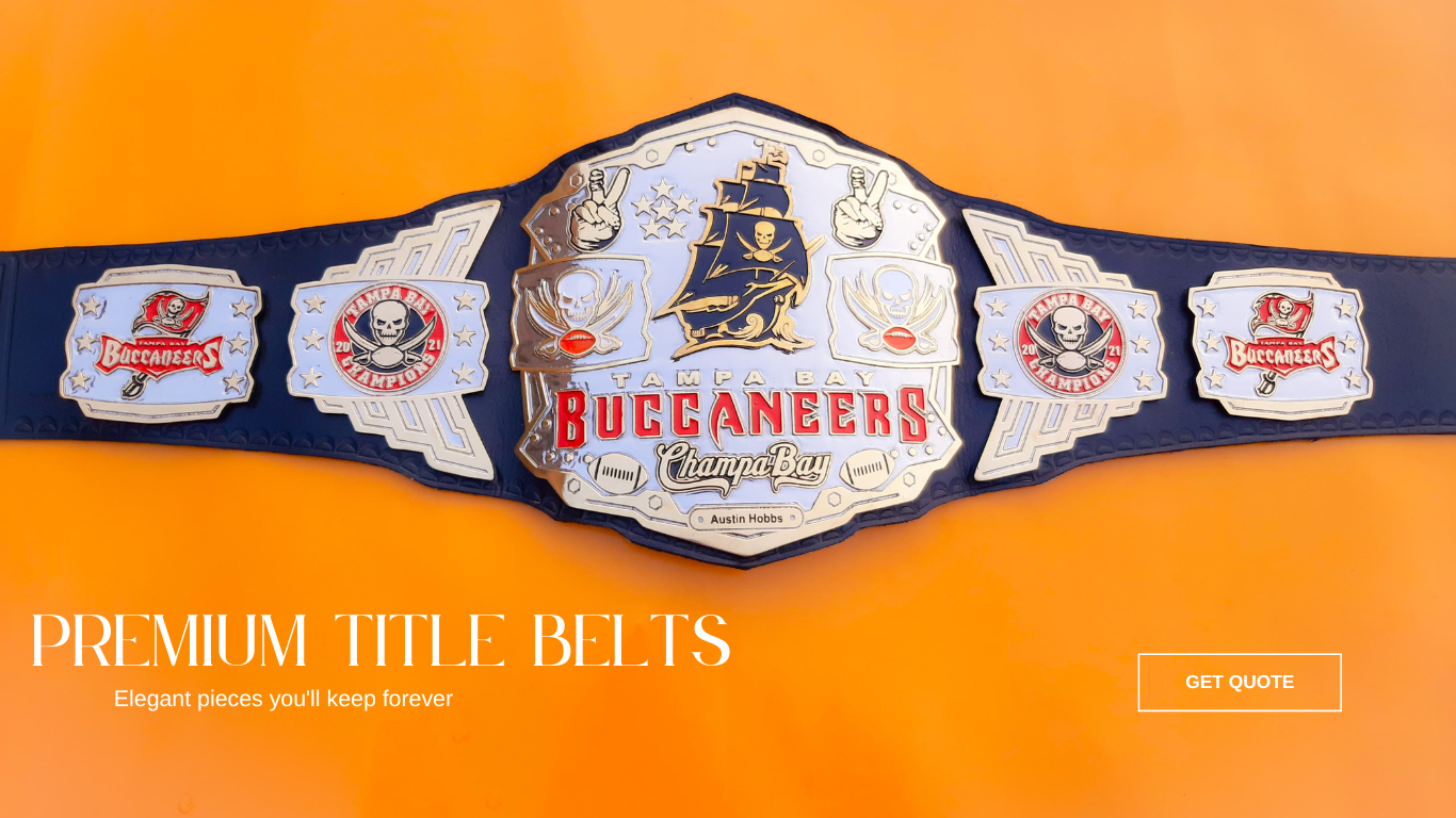 CUSTOM CHAMPIONSHIP TITLE BELT