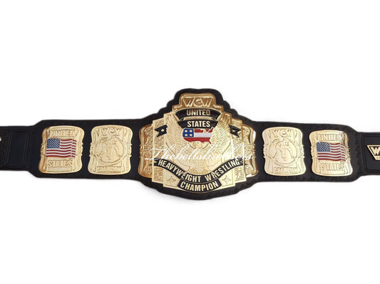 WCW United States Championship Replica Title Belt - THE BELTS BROTHERS LTD