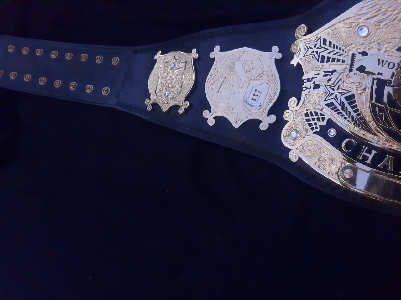 WWF Undisputed 24K Gold Plated Championship Replica Title