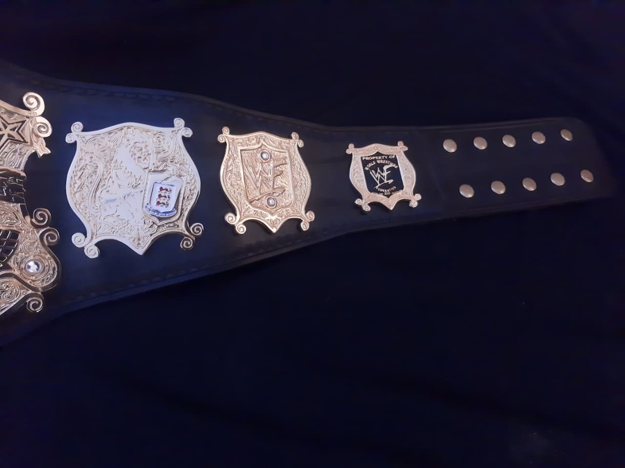 WWF Undisputed 24K Gold Plated Championship Replica Title