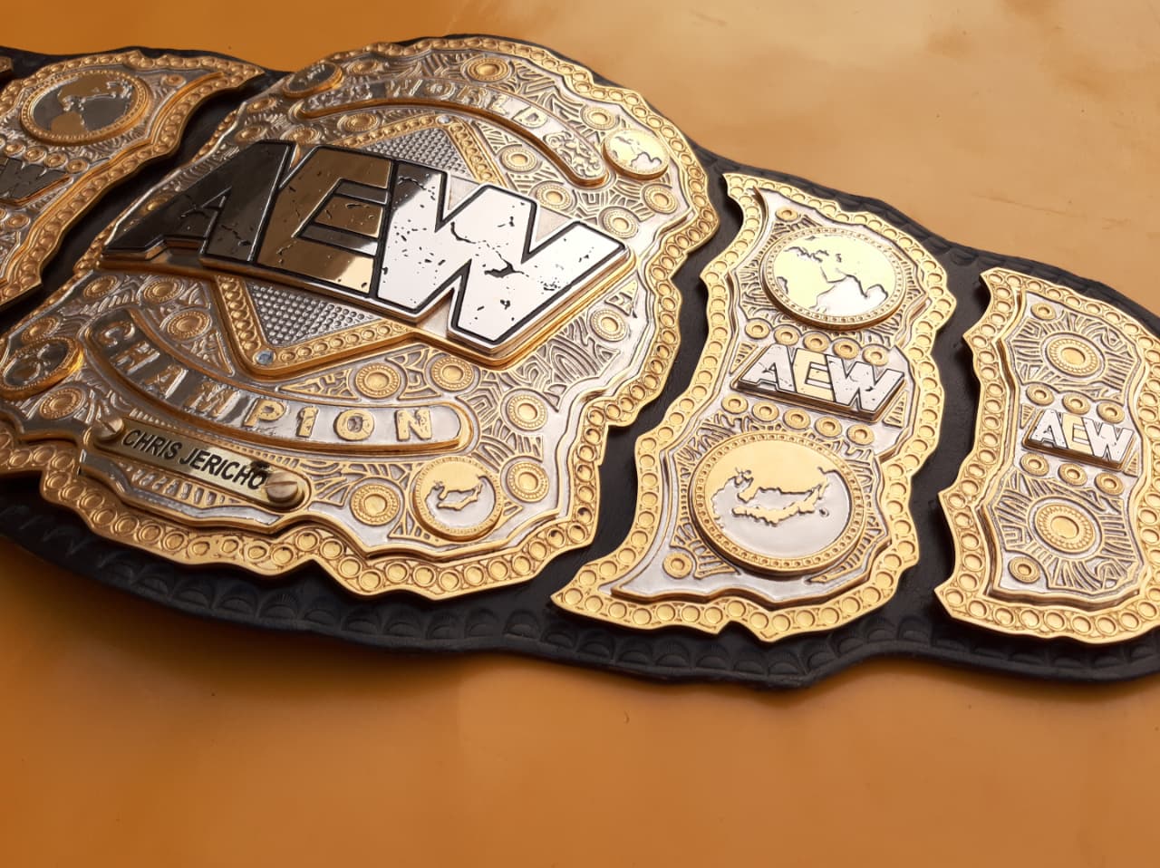 AEW Old Version Championship Replica Title Belt - THE BELTS BROTHERS LTD