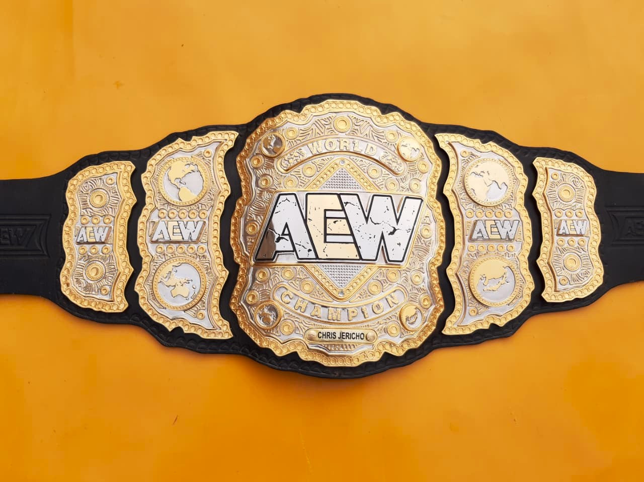 AEW Old Version Championship Replica Title Belt - THE BELTS BROTHERS LTD