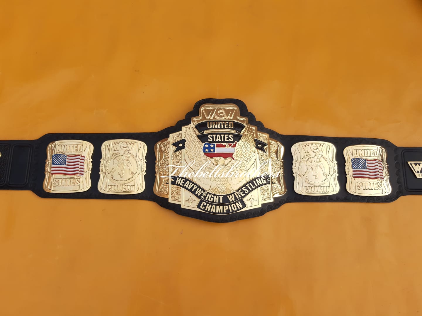 WCW United States Championship Replica Title Belt - THE BELTS BROTHERS LTD