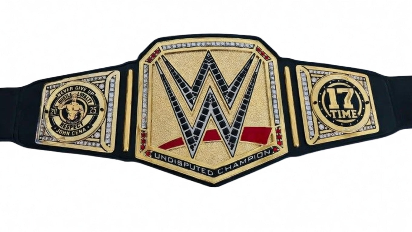 John Cena 17-Time Undisputed Championship Replica Title